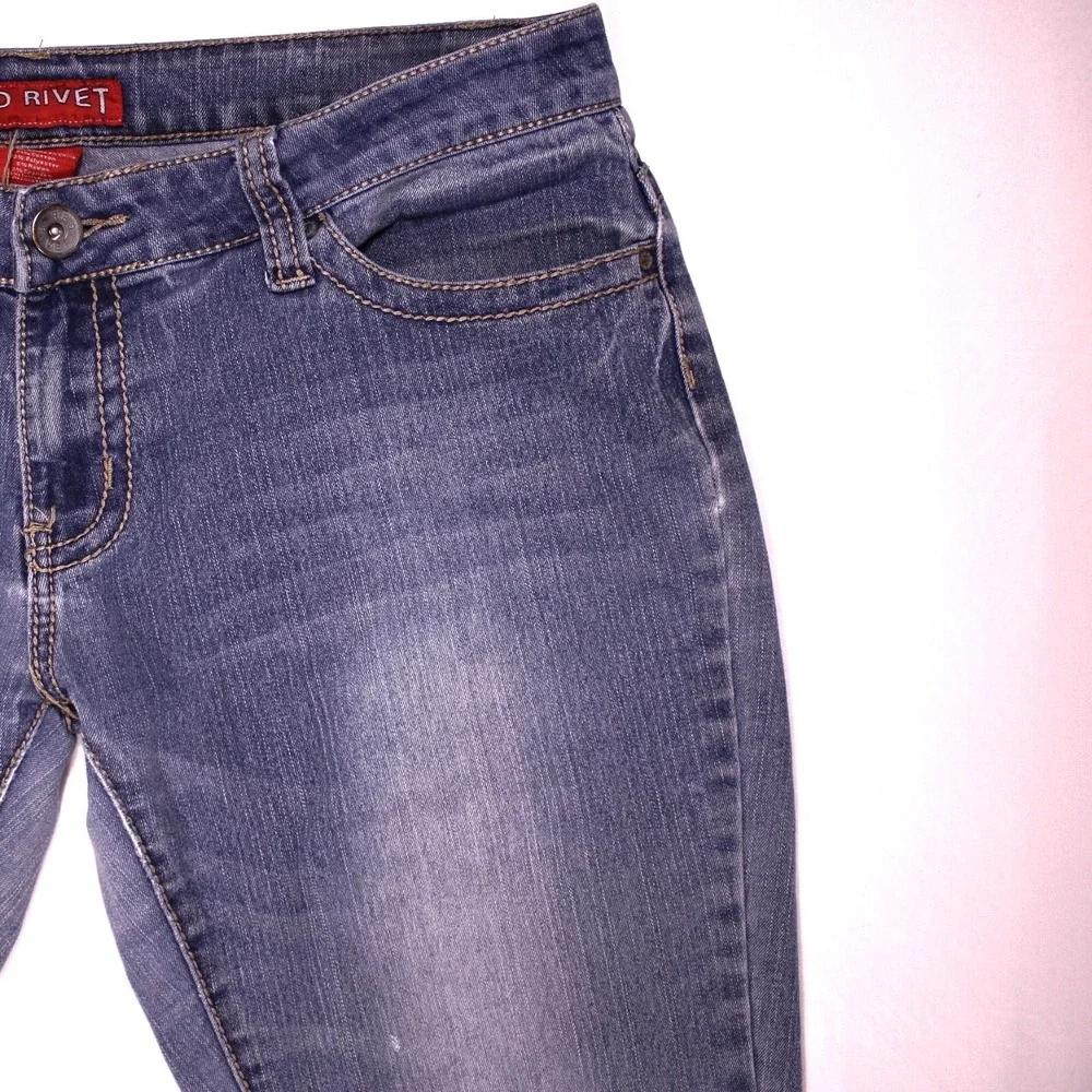 Red Rivet Jeans - Picture 9 of 16